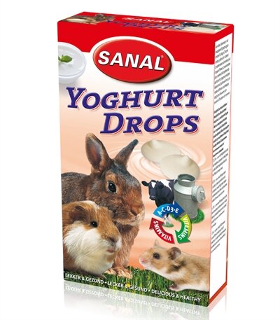 SANAL KNAAGDIER 3-PACK DROPS YOGURT / SALAD / WILD BERRY