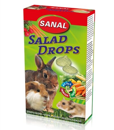 SANAL KNAAGDIER 3-PACK DROPS YOGURT / SALAD / WILD BERRY