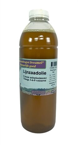 DIERENDROGIST LIJNZAADOLIE