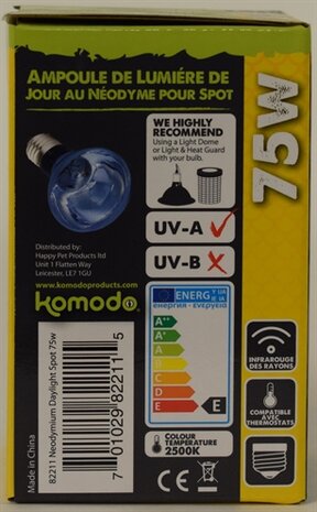 KOMODO NEODYMIUM DAGLICHT LAMP ES
