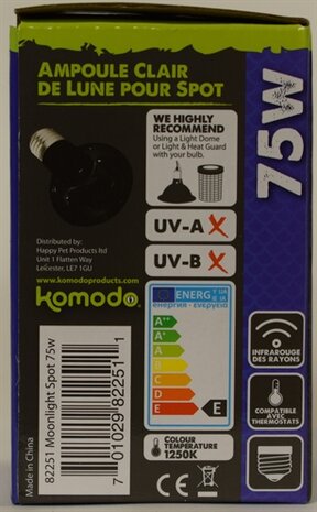 KOMODO NACHTGLOED LAMP ES