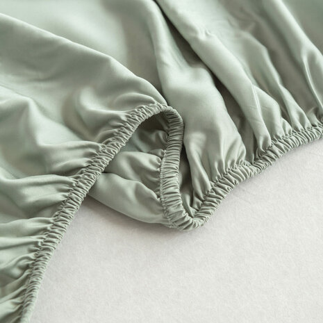 Hoeslaken - Sage Green - Premium 200 X 210