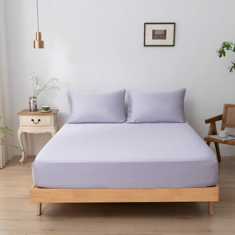 Hoeslaken - Lavender Mist - Premium 180 X 220