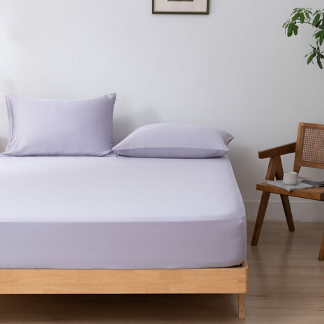 Hoeslaken - Lavender Mist - Premium 180 X 220